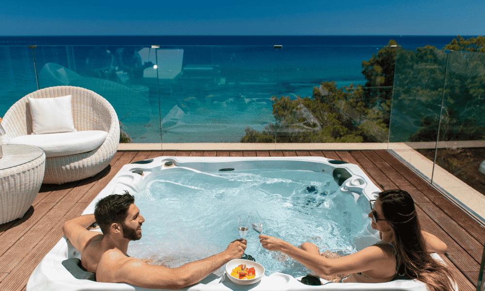 Deluxe Suite with Jacuzzi and Sea View Melbeach Hotel & Spa Canyamel Deluxe Suite with Jacuzzi and Sea View Melbeach Hotel & Spa Canyamel