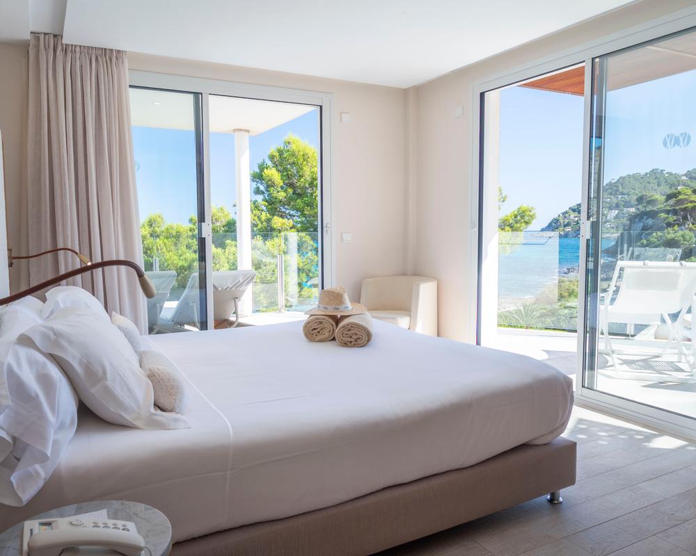 Deluxe Suite mit Jacuzzi und Meerblick Melbeach Hotel & Spa Canyamel Deluxe Suite mit Jacuzzi und Meerblick Melbeach Hotel & Spa Canyamel