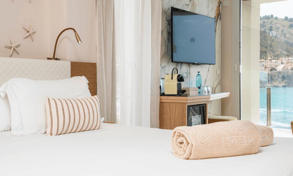 Superior Double Room with Sea View Melbeach Hotel & Spa Canyamel Superior Double Room with Sea View Melbeach Hotel & Spa Canyamel